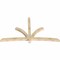Ekena Millwork Davenport Rough Sawn Timber Gable Bracket, Douglas Fir, 96"W x 56"H x 4"D x 4"F, 14/12 Pitch GBW096X56X0404DAV00RDF - alternate 5